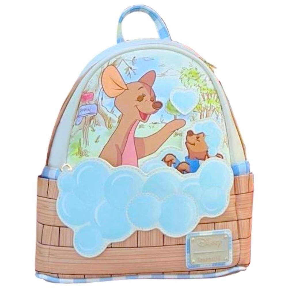 NWT Loungefly Winnie the Pooh - Kanga and Roo Bath Backpack